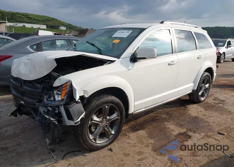 2016 Dodge Journey Crossroad из США, поврежденный, VIN 3C4PDCGG5GT132045